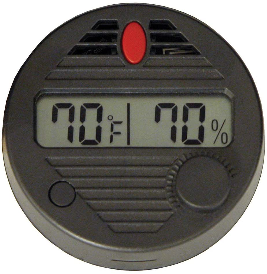 HygroSet Round Digital Hygrometer