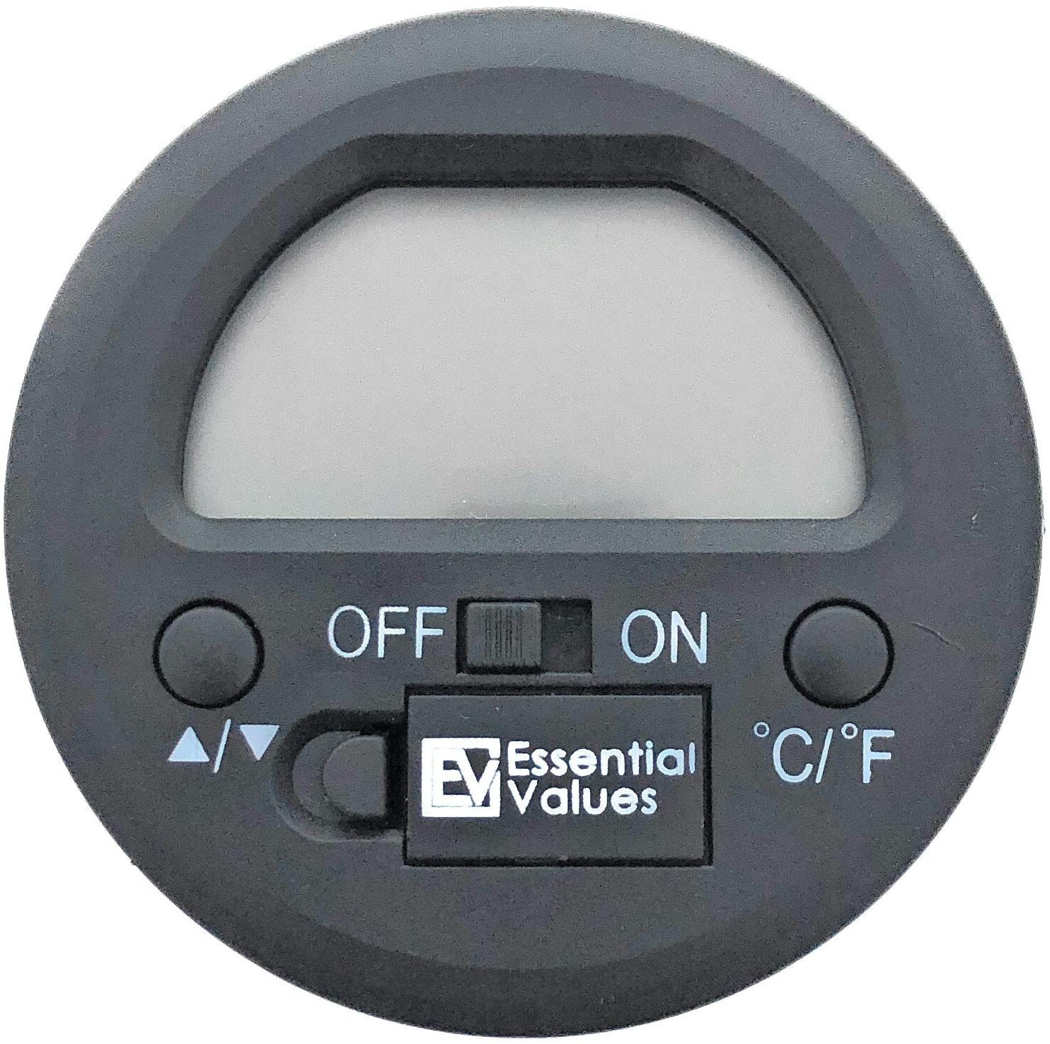 Essential Values Round Digital Cigar Hygrometer